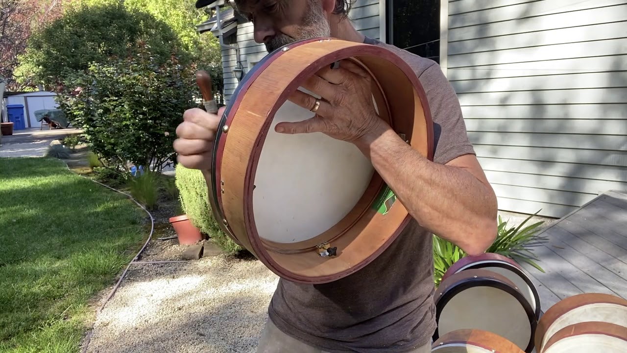 Cormac Gannon - Heartbeat Bodhrán's (Up Mayo - Dirty Old Town)