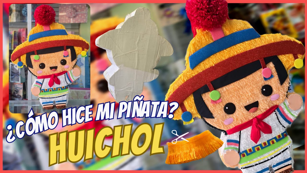 PIÑATA HUICHOL | Piñatas Mexicanas 🇲🇽
