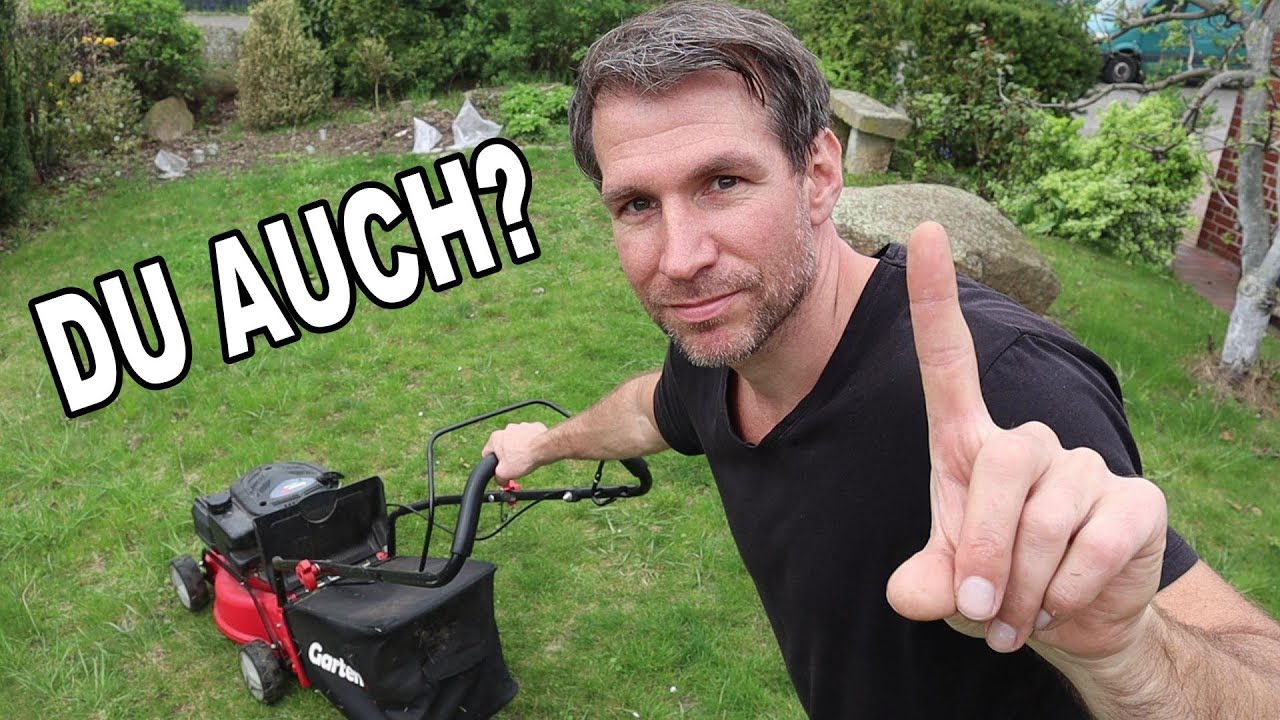 Rasen das erste Mal m&auml;hen | Diesen typischen Fehler macht fast jeder!