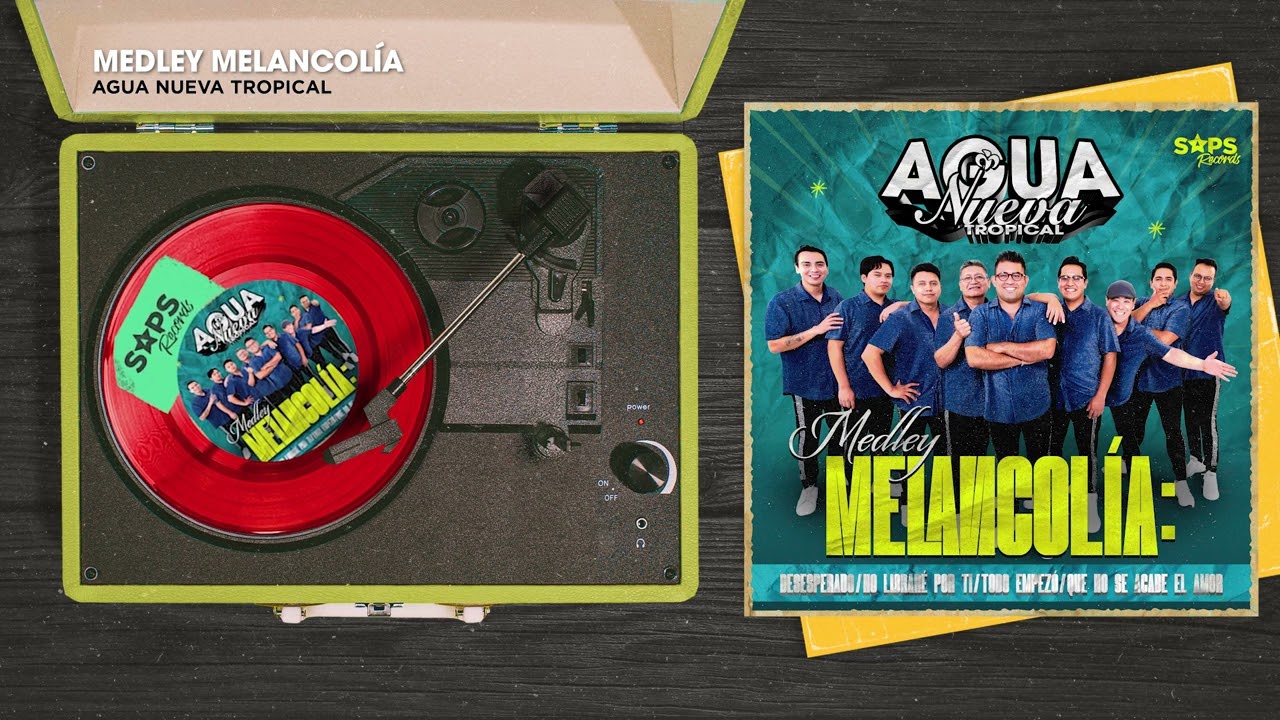 Agua Nueva Tropical - Medley Melancolía: Desesperado/No Lloraré Por Ti/Todo Empezó (Audio Oficial)