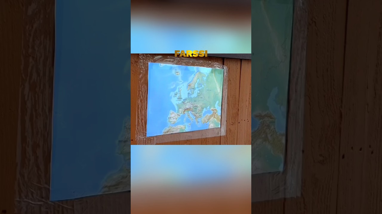 Heitetään tikalla Euroopan karttaan! 