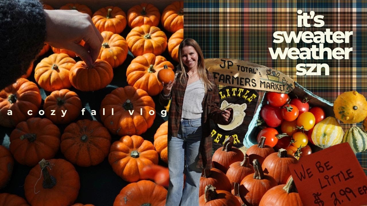 autumn days & cozy nights 🎃🕯 |  a weekend fall vlog
