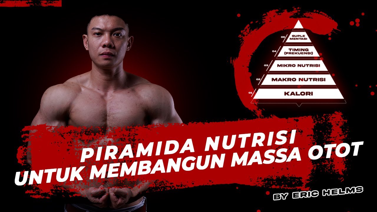 Piramida Nutrisi untuk Membangun Massa otot” By Eric Helms