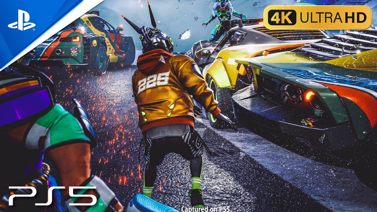PS5 Gameplay ❯ Destruction AllStars: Gridfall Gameplay + Controller Cam ❯ 4K 60fps HDR