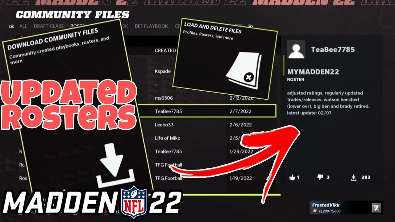 How to Get Updated Rosters in Madden NFL 22