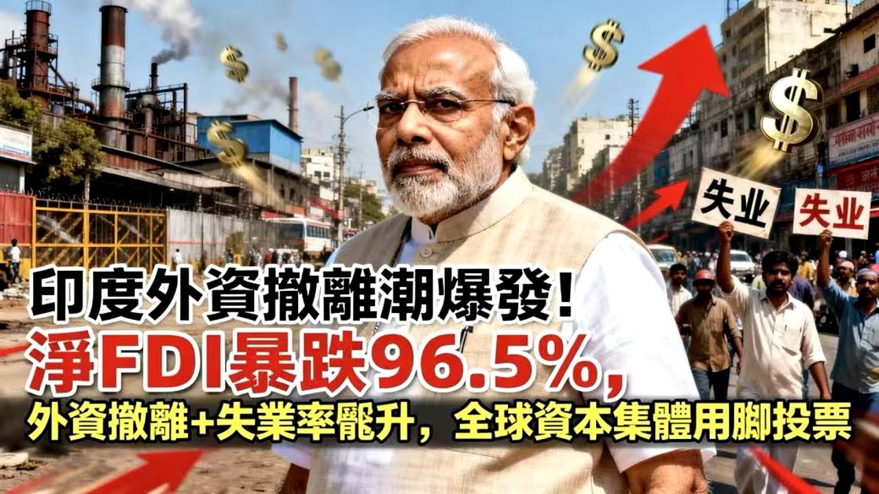 印度突爆大危機！全球資本為何集體逃離？