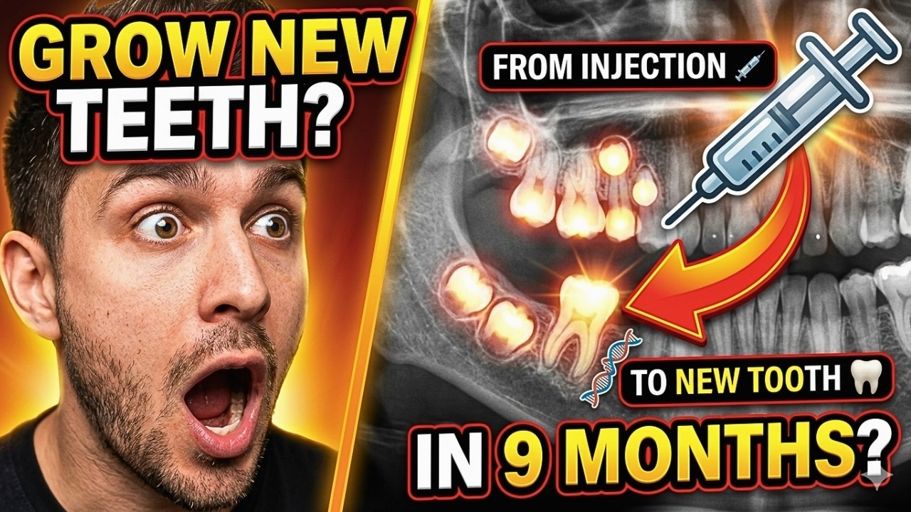 This Injection Can Regrow Your Teeth (TRG-035 Breakthrough)