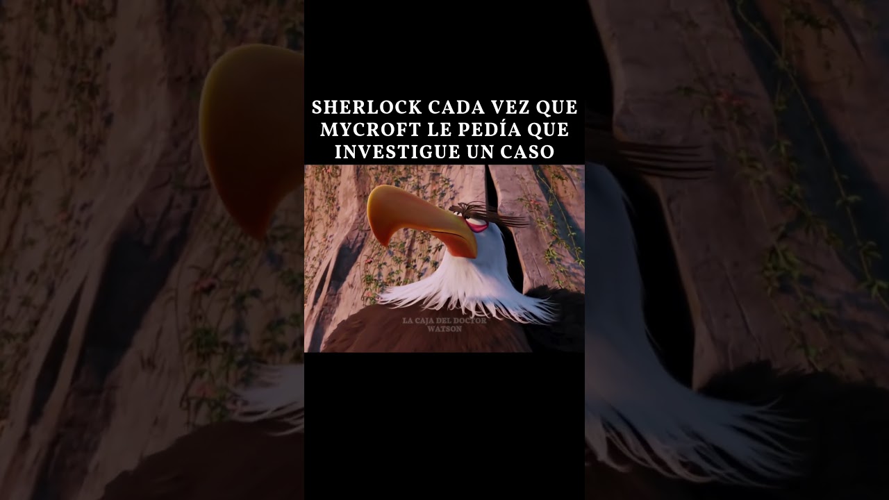 A Sherlock le gusta molestar a su hermano mayor 