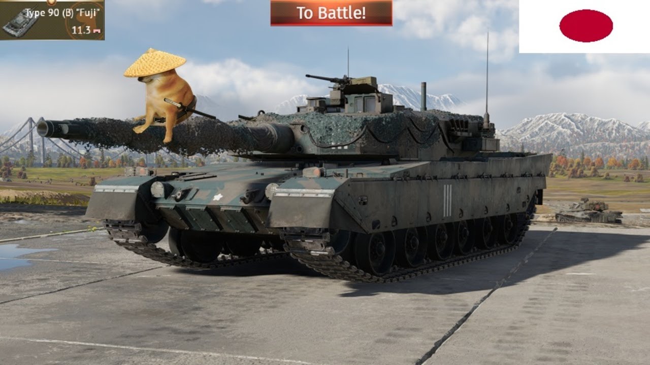 Type 90B Fuji — Fastest Reload in War Thunder?! 🇯🇵😱
