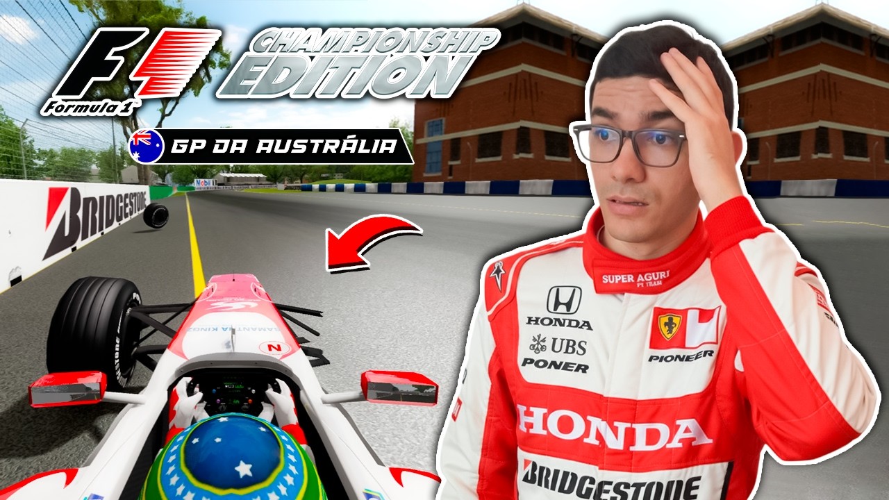 ERROS e ABANDONO na AUSTRÁLIA | Formula One Championship Edition | Modo Carreira DIFÍCIL (Ep. 04)