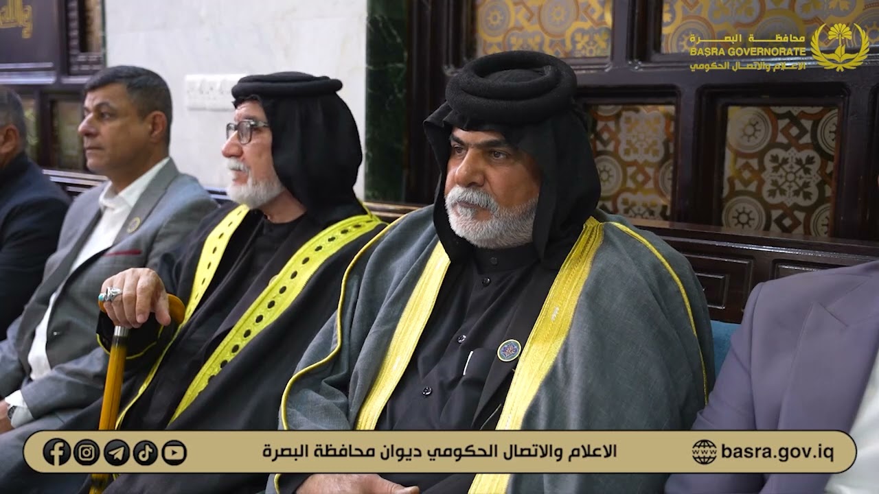 وسط حضور حكومي وشعبي.. مسجد البصرة ومكتبته يحتضن مهرجان محراب البيان الشعري بنسخته الأولى..