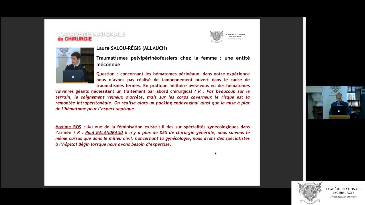Introduction générale de la séance