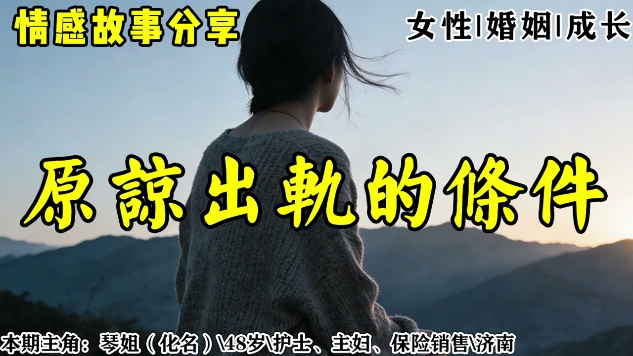 情感故事《原谅出轨的条件》人心开始都是单纯的，正因为单纯，才会在强大的背叛和伤害面前，转换得更为决绝和彻底。要等，就要等他吃够苦头、摔得粉身碎骨，等他彻底厌倦诱惑、悔不当初，那才是最好的时机。