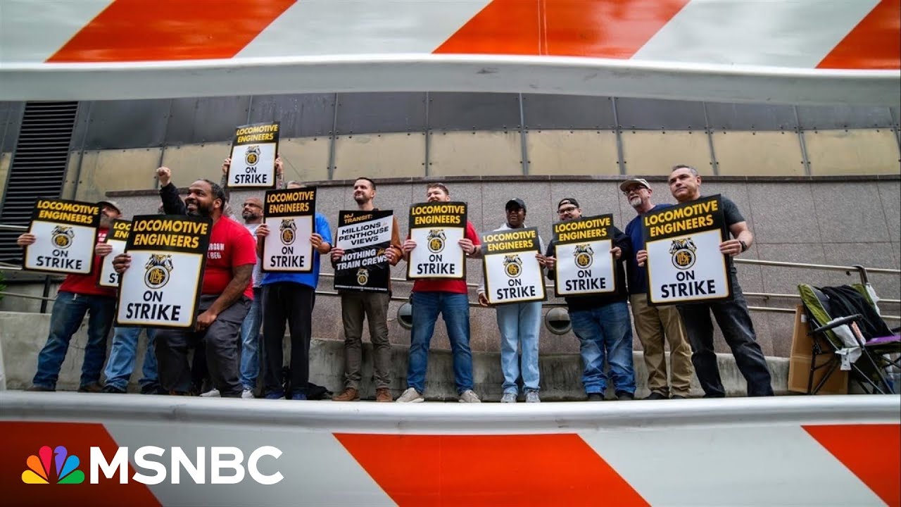 'Haven't received a pay increase for 6 years': President of union speaks out on NJ Transit strike