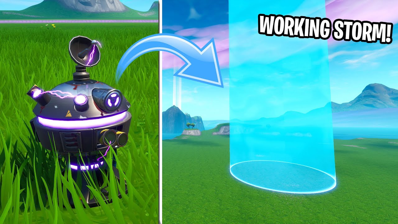 How to Make a WORKING STORM IN CREATIVE MODE! (EASY METHOD) (MOVING STORM)