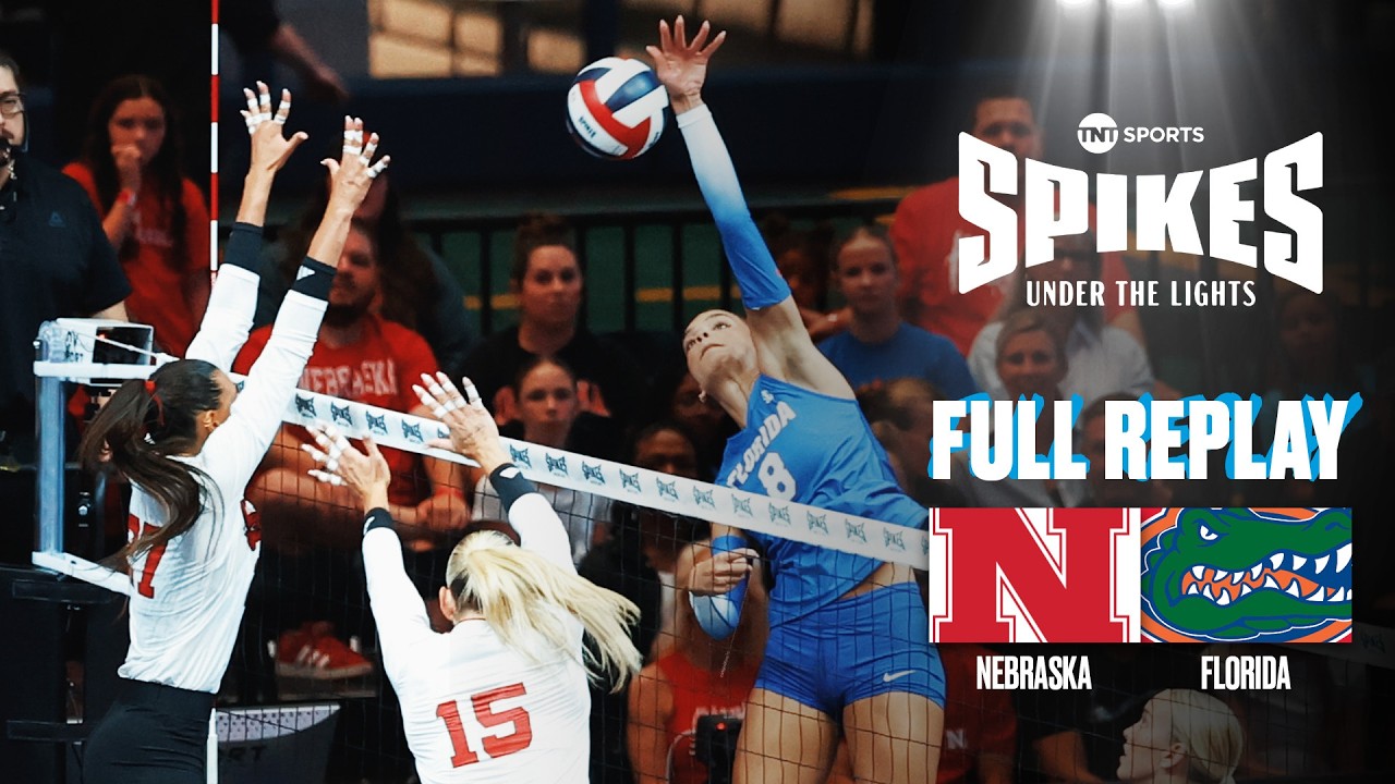 Nebraska vs. Florida: Spikes Under the Lights college volleyball | FULL REPLAY