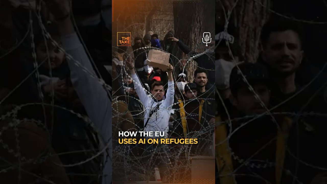 How the EU uses AI on refugees #TheTake #Shorts #Podcast