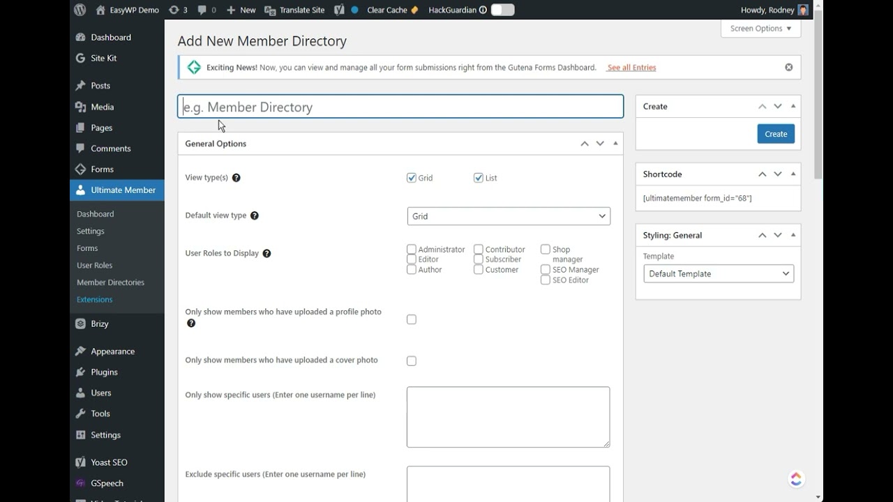 Engaging member directories - Ultimate Member WordPress plugin review