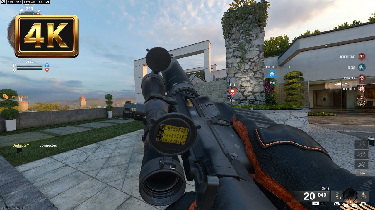 Call of Duty Black Ops 6 Multiplayer DM-10 Gameplay 4K [NEW WEAPON]