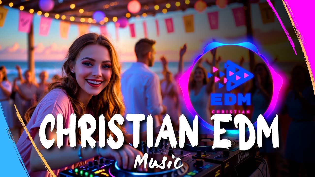 Christian EDM Workout Music 💙💜 Christian Music Playlist Upbeat 🎶 Feel Good Christian Music