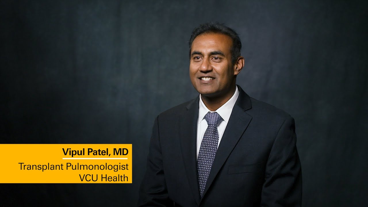 Dr. Vipul Patel, Transplant Pulmonologist, VCU Health