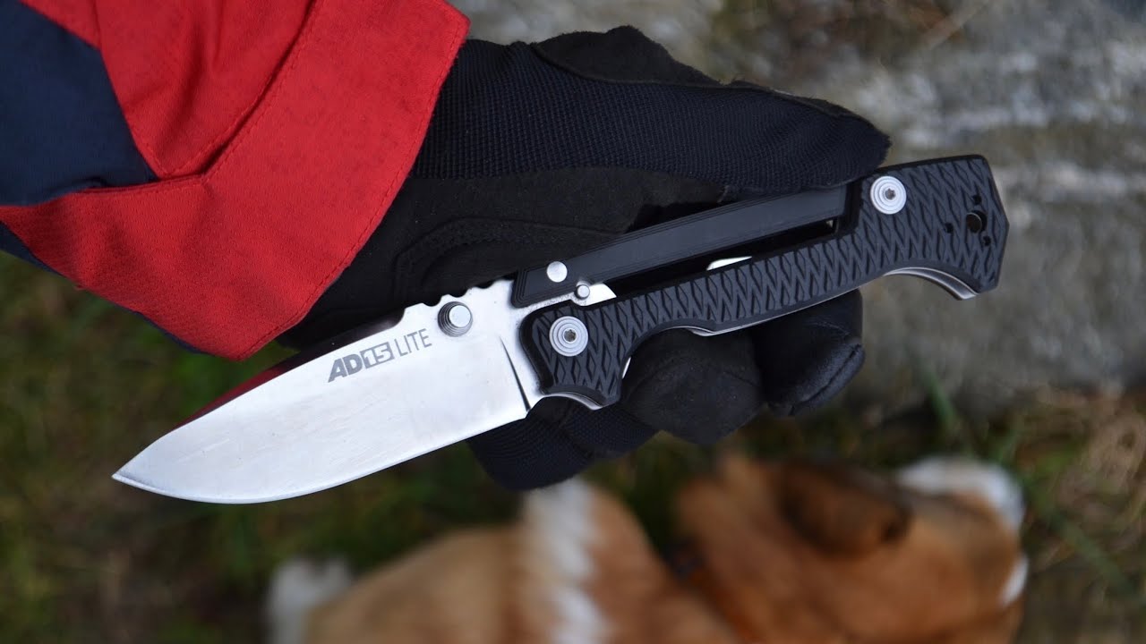 Cold Steel AD-15 Lite сравнительный тест / test
