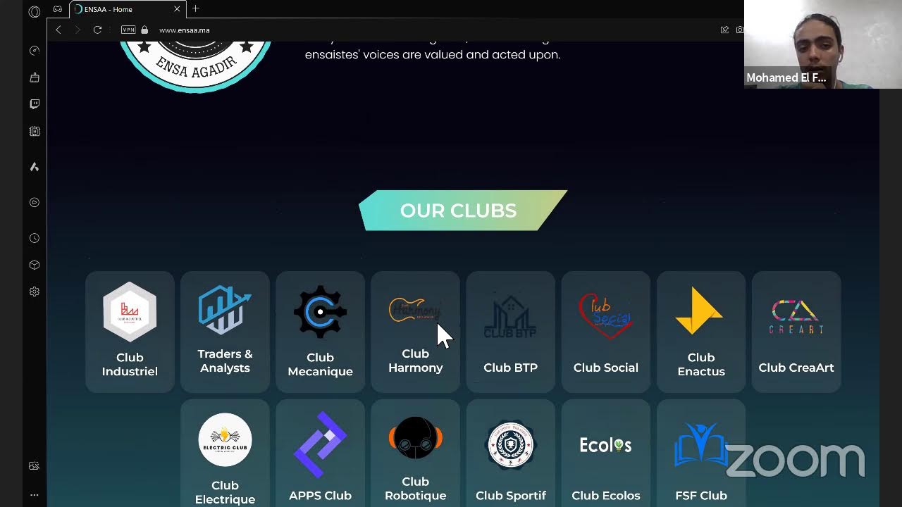 Let's talk ENSA - BDE Dreamers