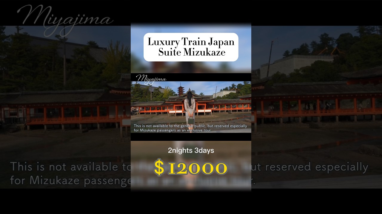 [$12,000] Luxury train 
