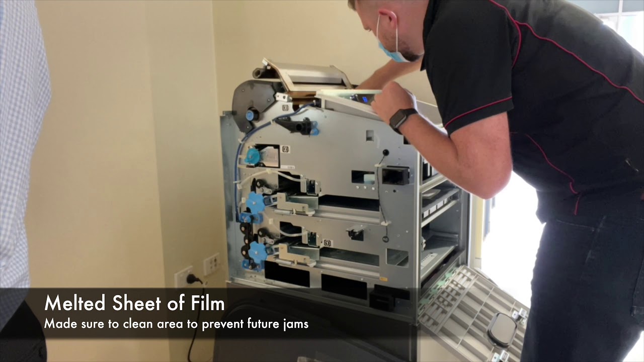 Fixing Jammed Carestream DICOM Film Printer
