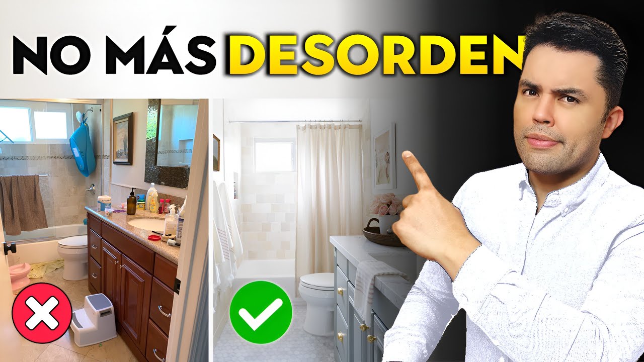 10 IDEAS para ORGANIZAR TU BAÑO PEQUEÑO / BAÑO DE LUJO #home 