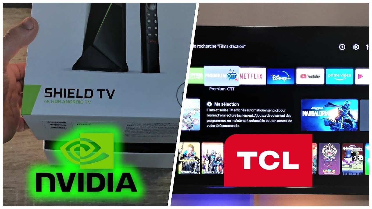 Nvidia SHIELD TV Pro 2021 Android Unboxing TEST QLED TCL C815