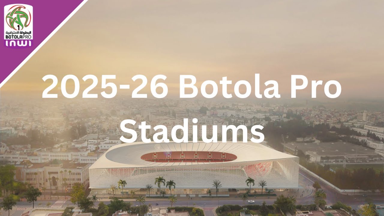 2025-26 Botola Pro Stadiums