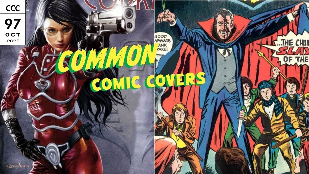 Issue 97: Comic Hunting in Portland! G.I. Joe vs. Cobra & Tomb of Dracula #7 | Common Comic Covers