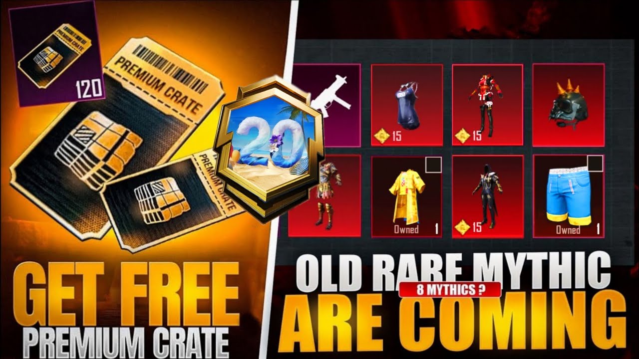 New Premium Our Selection Lucky Spin | Old Rare Mythic Are Back | Inferno Helmet Coming Back ! PUBGM