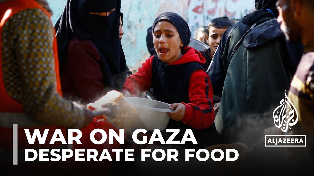 Gaza residents plead for global aid amid hunger crisis