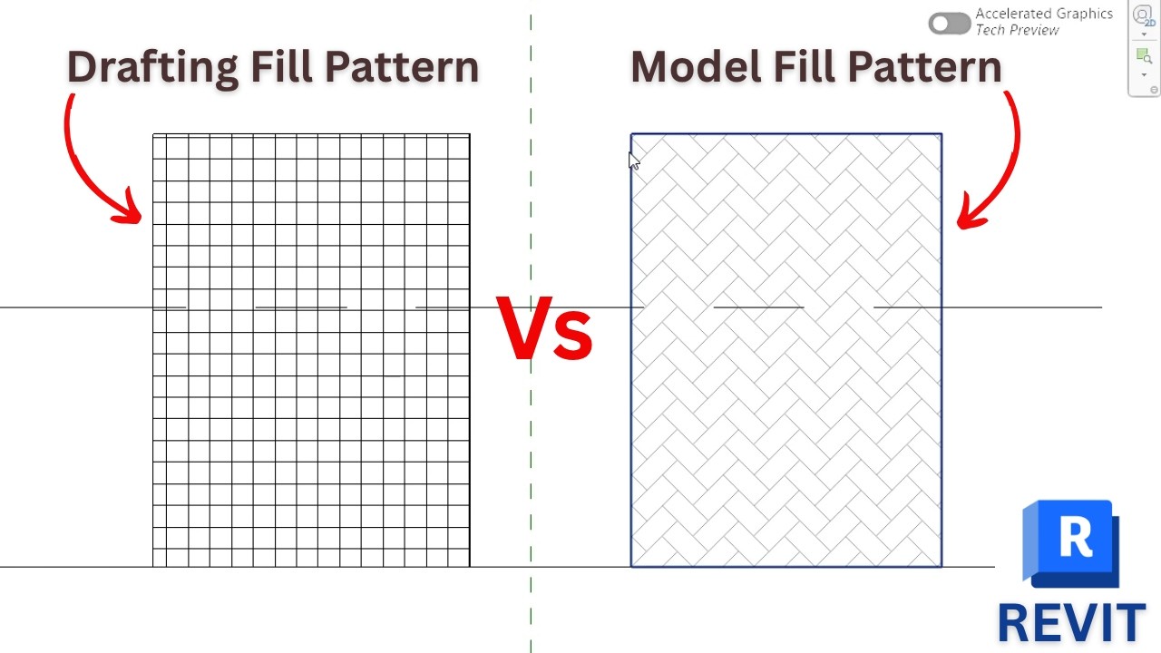 Чертежные и модельные образцы штриховки в Revit: в чем разница? Руководство для начинающих по Revit