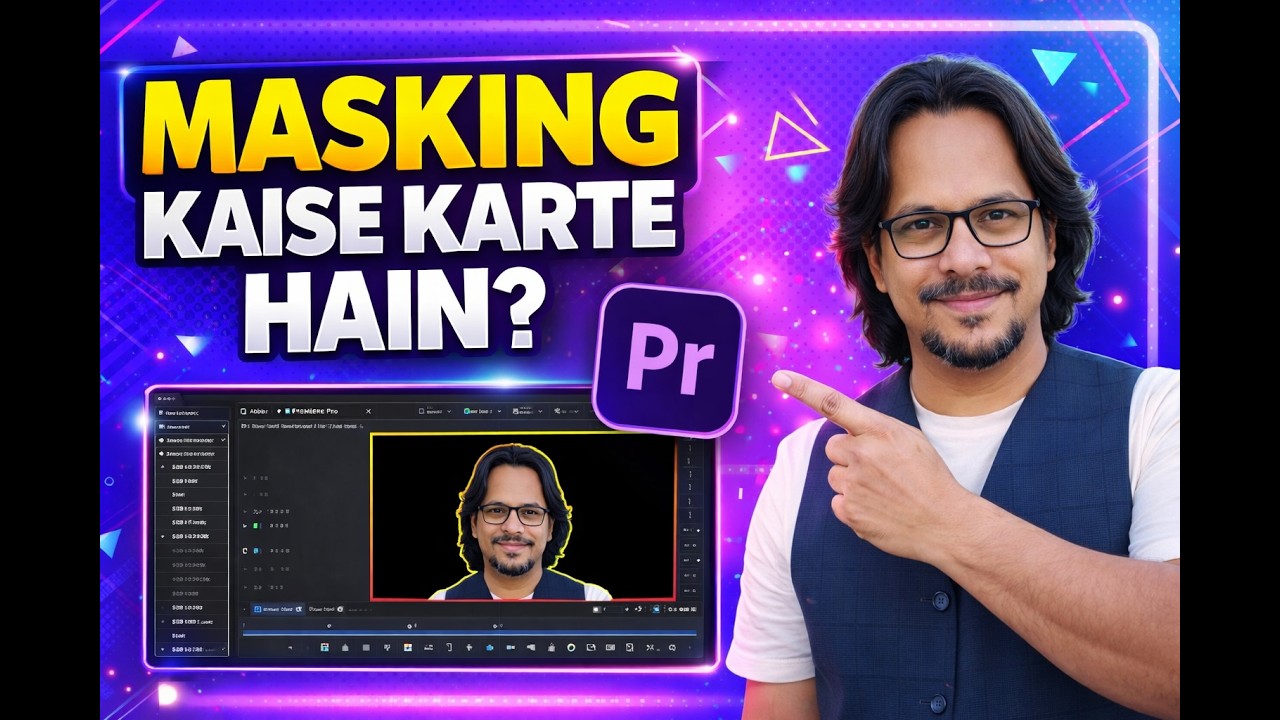 Create Professional Masking Effect in Adobe Premiere Pro | MASKING KAISE USE KARTE HAIN