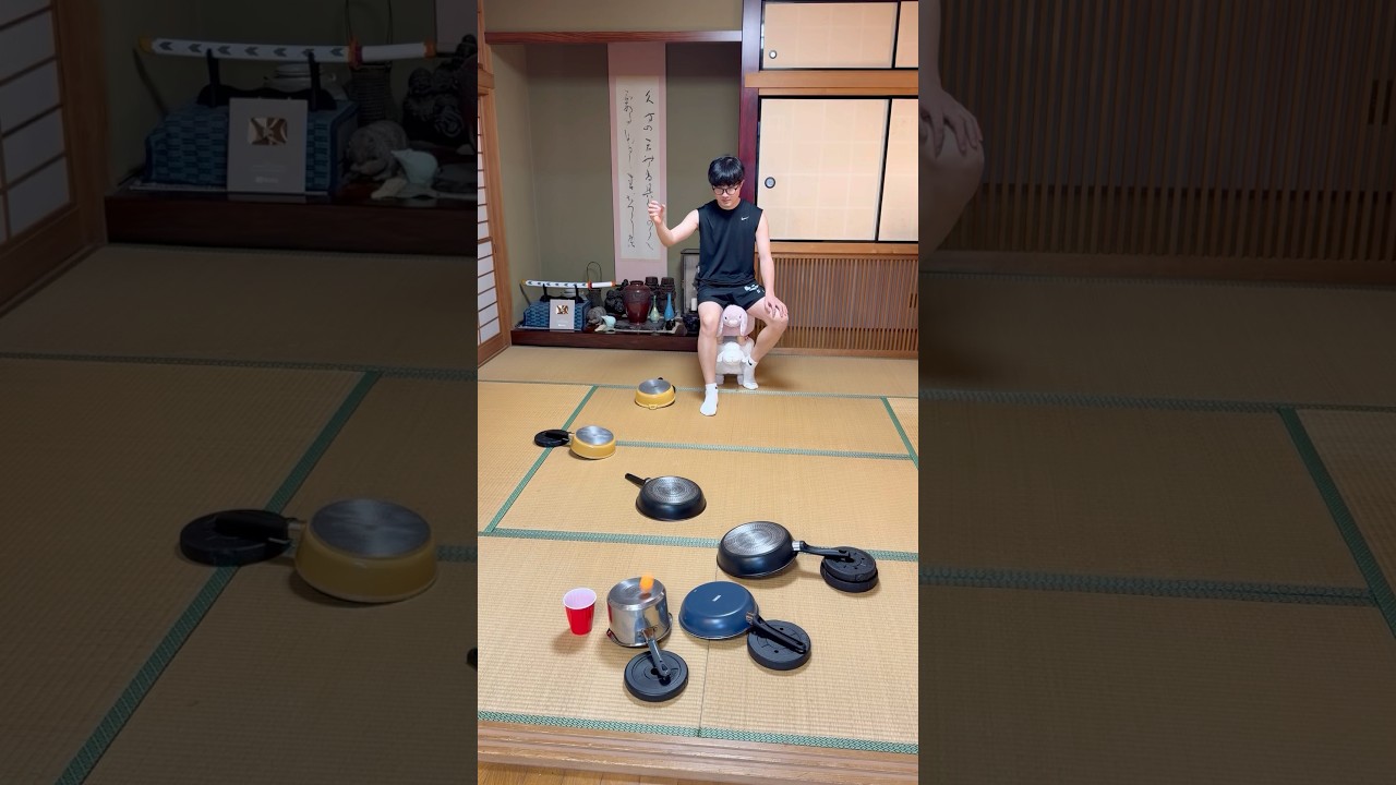 Ping Pong Trick Shots!😆