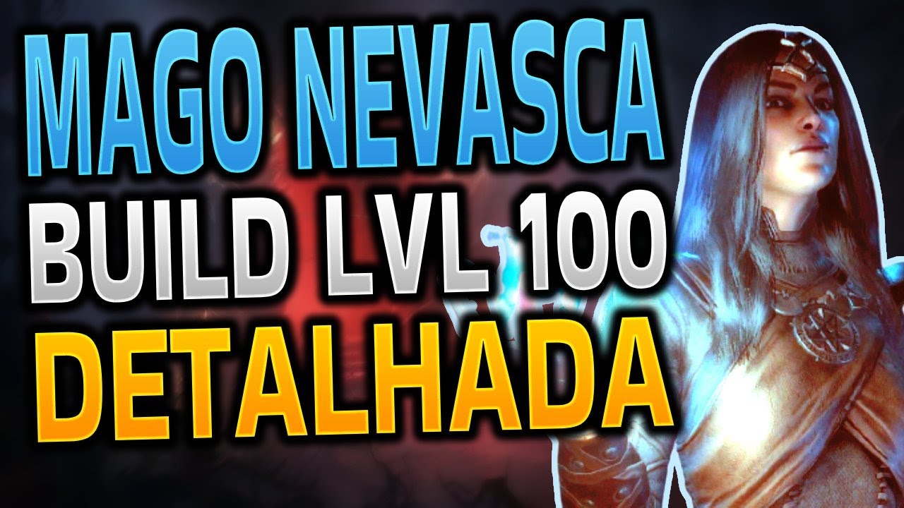 BUILD FINAL MAGO NEVASCA LVL100 - TOP ENDGAME FARM - TEMPORADA DOS MALÍGNOS - DIABLO 4