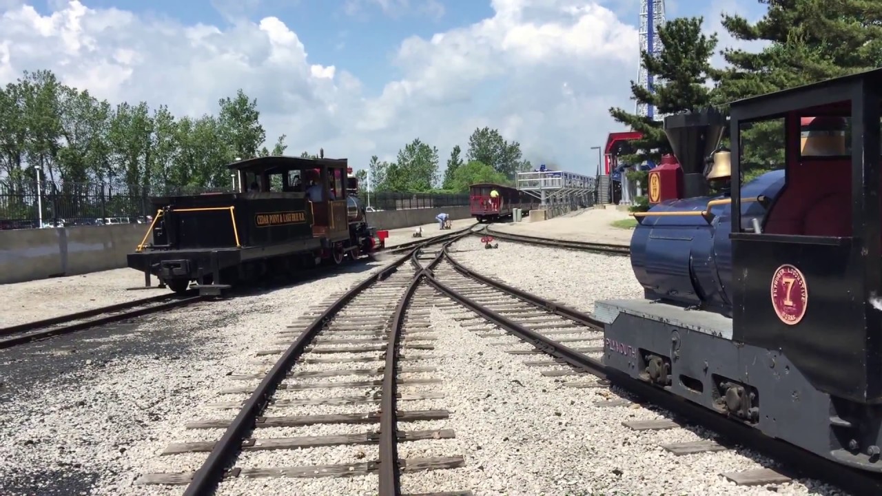 The Cedar Point and Lake Erie Railroad in 2016