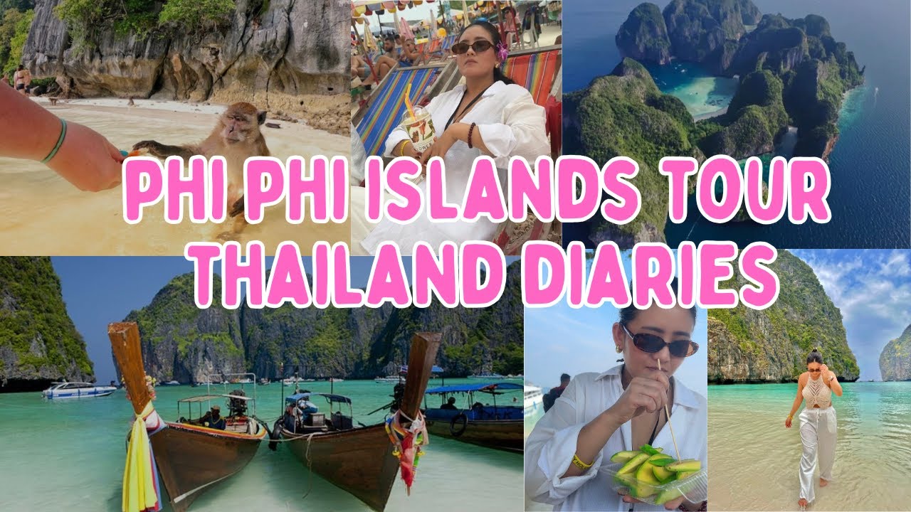 ESCAPE TO PARADISE! // PHI PHI ISLAND TOUR VLOG 2025// THAILAND 🇹🇭 ICONIC MAYA BAY/ MONKEY BEACH/