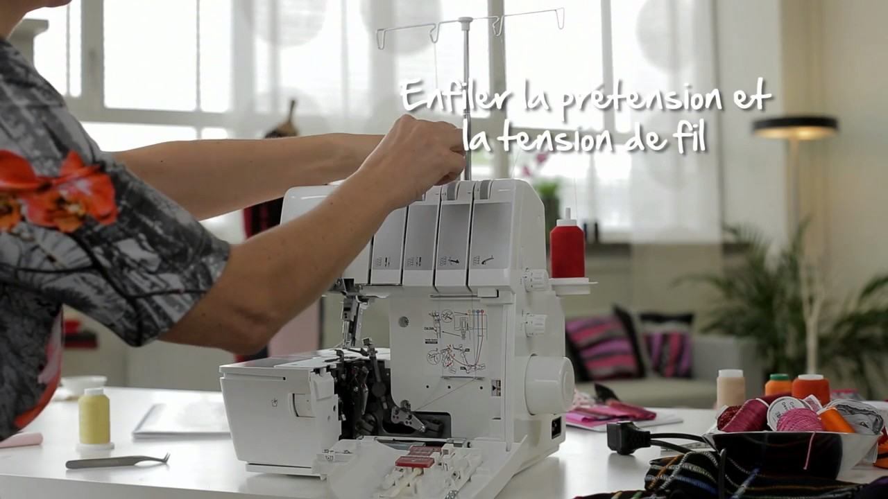 Surjeteuse Bernina L450 & L460 - Coudre et surjeter avec 4 fils - 3/8