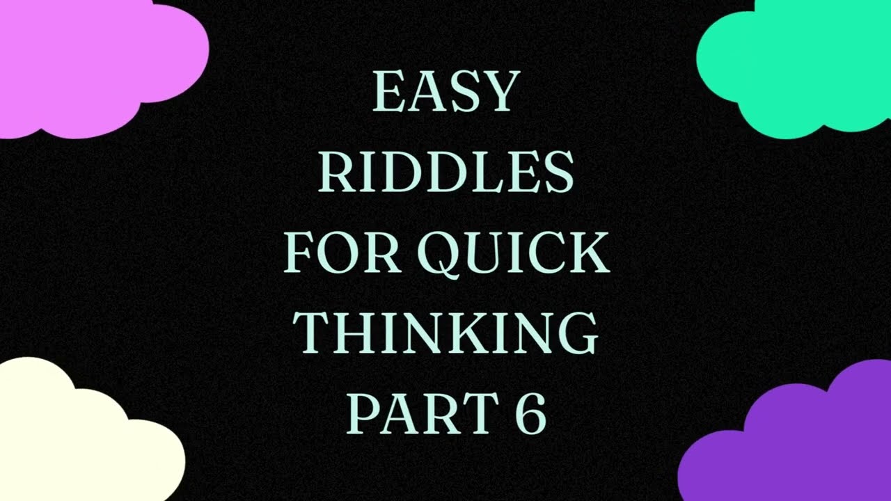 Riddle 1-10 Easy Mode Part 6