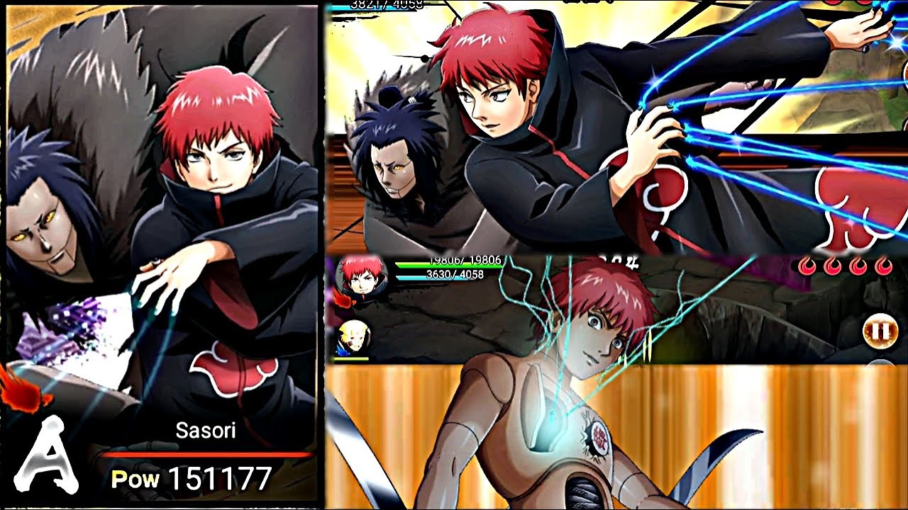 NxB NV: Sasori Moveset Showcase | 2 Ultimates