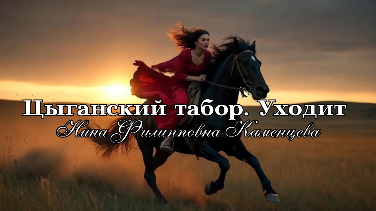Цыганский табор. Уходит | Нина Филипповна Каменцева