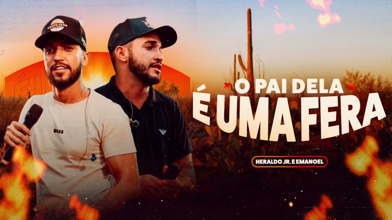 HERALDO JR. E EMANOEL  - O pai dela &eacute; uma fera