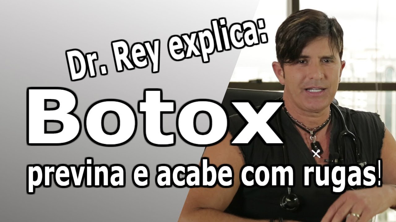 Dr. Rey - botox - a melhor forma de se evitar rugas e marcas de express&atilde;o! Descubra o motivo!!