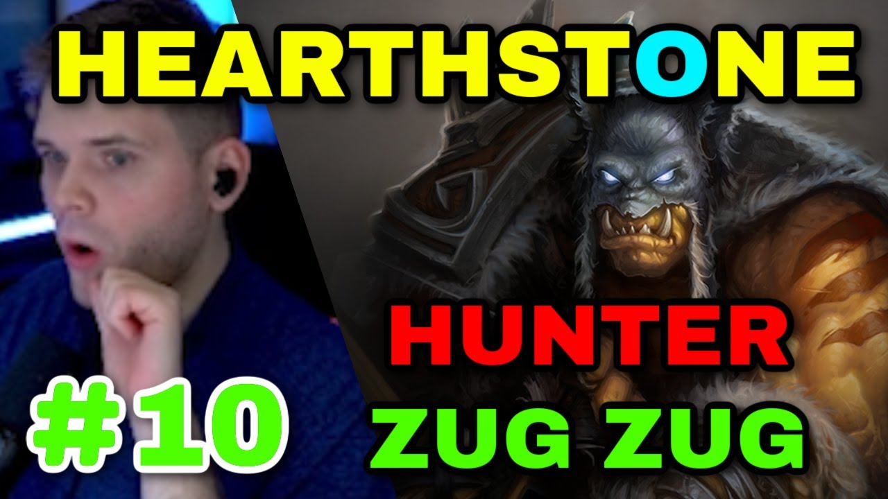 GUCIO I HEARTHSTONE #10 | JEDNAK NIE SZAMAN? | DECK POD HUNTERA ZUG ZUG #gucioshoty #gucio #guciohs