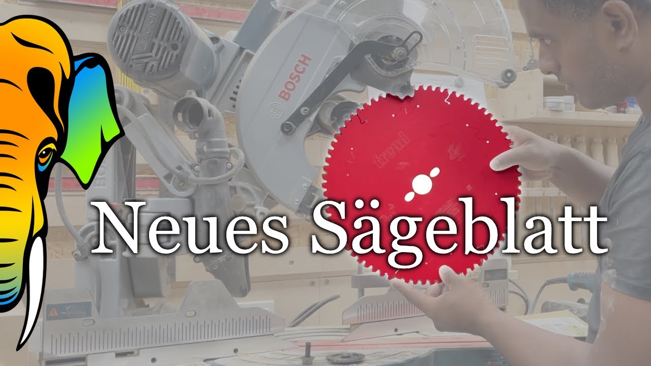 sautershop Freud Sägeblatt | Sägeblattwechsel Bosch GCM 12 GDL | Ablängen (Fensterbänke Teil 7)