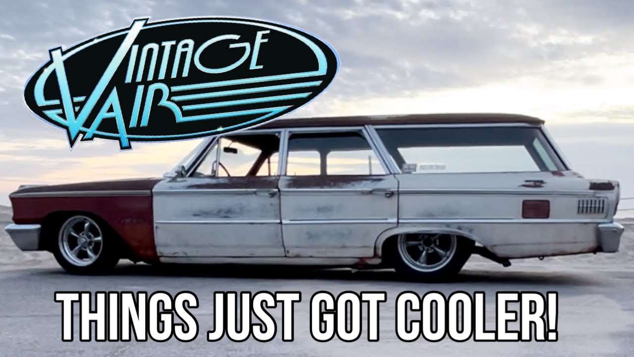 Coyote Wagon gets Cooler! - Vintage Air AC Install